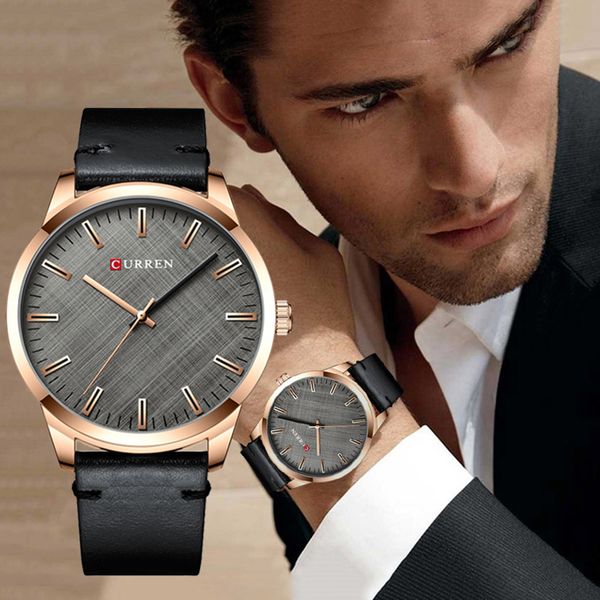 curren fashion simple quartz men watches classic business leather big dial analog male clock casual sport waterproof watch mens, Silver
curren fashion simple quartz men watches classic business leather big dial analog male clock casual sport waterproof watch mens, Silver