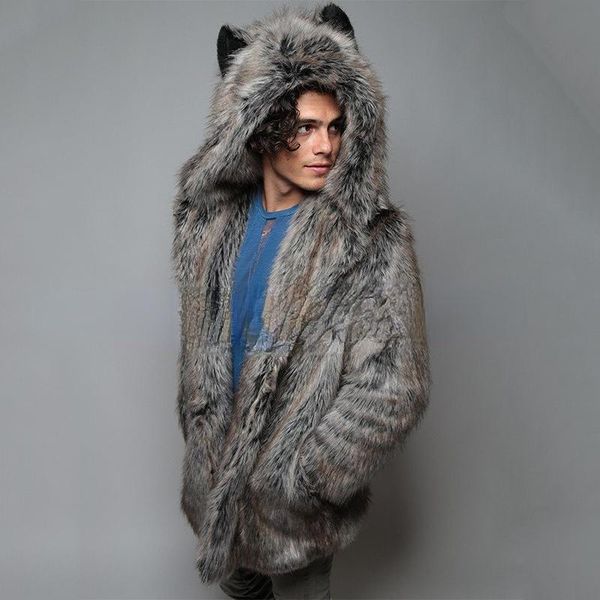 men's jackets men's jackets mens fur coat fashion imitation autumn winter clothes long windbreaker men sleeve hooded cardigan, Black;brown
men's jackets men's jackets mens fur coat fashion imitation autumn winter clothes long windbreaker men sleeve hooded cardigan, Black;brown