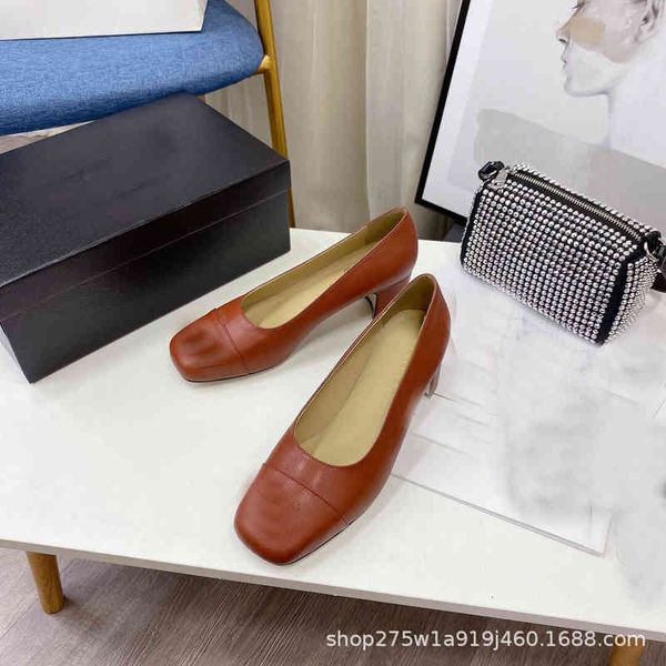 dress shoes summer style small fragrant sheepskin square head color matching empty baotou sandals women's thick heels high fashion shoe, Black
dress shoes summer style small fragrant sheepskin square head color matching empty baotou sandals women's thick heels high fashion shoe, Black