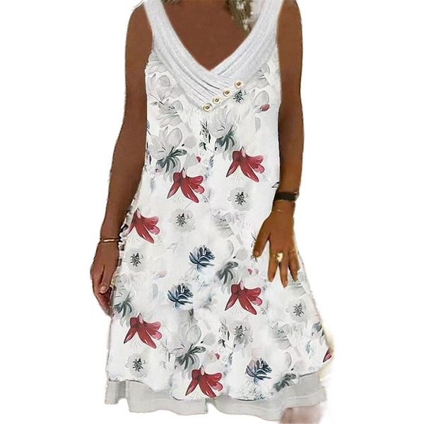 women's shift dress short mini dress white sleeveless floral button print spring summer v neck elegant 2022 s l xl xxl 88ni#, Black;gray
women's shift dress short mini dress white sleeveless floral button print spring summer v neck elegant 2022 s l xl xxl 88ni#, Black;gray