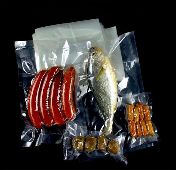 100pcs Clear Open Top Vacuum Packaging Bag Thick Barrier Meat Chicken Sausage Fish Drumsticks Beaf Fridge Keep Fresh Heat Sealing Gift Storage Pouches
100pcs Clear Open Top Vacuum Packaging Bag Thick Barrier Meat Chicken Sausage Fish Drumsticks Beaf Fridge Keep Fresh Heat Sealing Gift Storage Pouches