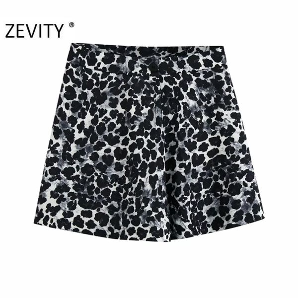 zevity new women vintage animal texture printing casual slim bermuda shorts ladies buttons chic shorts pantalone cortos 210306, White;black
zevity new women vintage animal texture printing casual slim bermuda shorts ladies buttons chic shorts pantalone cortos 210306, White;black