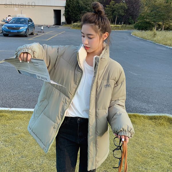 2022 winter new large size plus velvet thick warm down cotton jacket parka coat women's casual loose double-sided wear jacket l220730, Black
2022 winter new large size plus velvet thick warm down cotton jacket parka coat women's casual loose double-sided wear jacket l220730, Black