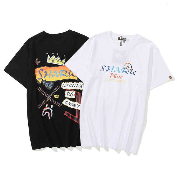 men's t-shirts summer youth gradient letter shark crew neck t-shirt 4hye, White;black
men's t-shirts summer youth gradient letter shark crew neck t-shirt 4hye, White;black
