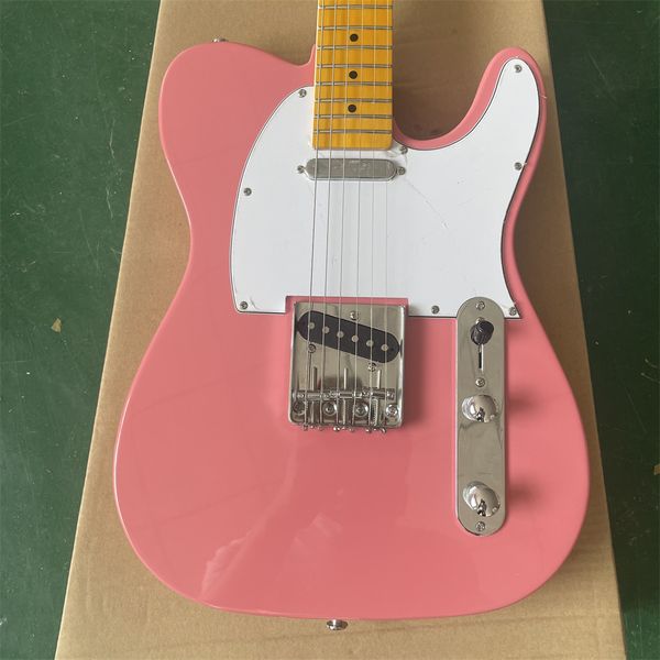 in stock tele electric guitar pink body silver accessories string back to wear the new launch guitars guitarra
in stock tele electric guitar pink body silver accessories string back to wear the new launch guitars guitarra
