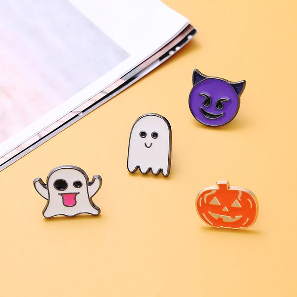 cross border european and american halloween series alloy brooch cartoon weird ghost pumpkin punk badge pin accessories, Blue
cross border european and american halloween series alloy brooch cartoon weird ghost pumpkin punk badge pin accessories, Blue