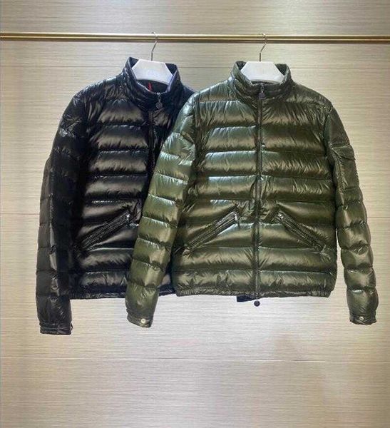 men stand collar down coat waterproof thin soft warm parkas black and green size 12345
men stand collar down coat waterproof thin soft warm parkas black and green size 12345