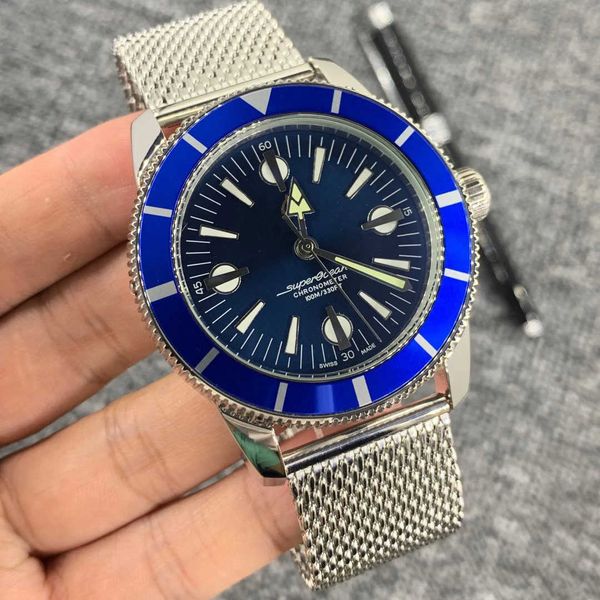quality right n hand blue watches superocean heritage 57 outerknown automatic mechanical movement watch stainless steel strap floding clasp, Slivery;brown
quality right n hand blue watches superocean heritage 57 outerknown automatic mechanical movement watch stainless steel strap floding clasp, Slivery;brown