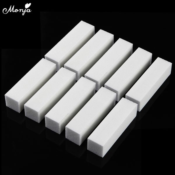 monja 10pcs set nail art 100 180 white sponge sanding shiny paper remover tips polishing buffing buffer files manicure tools 220705
monja 10pcs set nail art 100 180 white sponge sanding shiny paper remover tips polishing buffing buffer files manicure tools 220705
