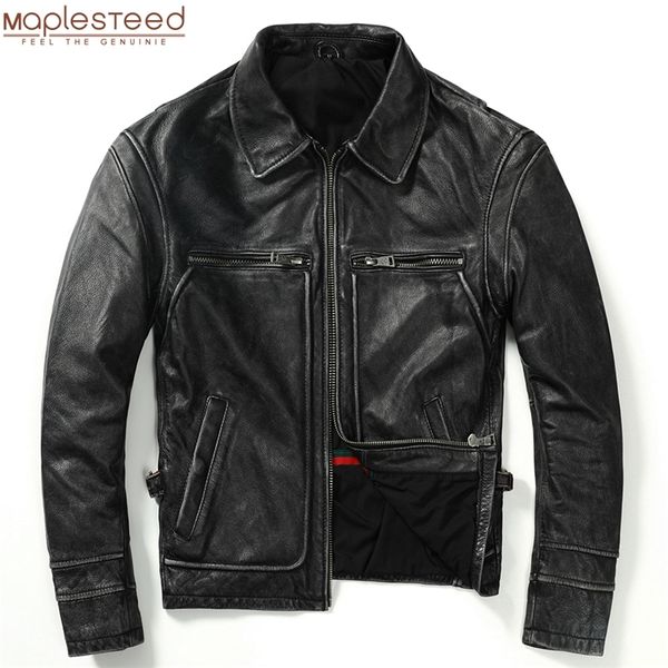 vintage men leather jacket thick 100% natural cowhide motorcycle biker coat winter mens genuine leather clothing 3 colors m100 220728, Black;brown
vintage men leather jacket thick 100% natural cowhide motorcycle biker coat winter mens genuine leather clothing 3 colors m100 220728, Black;brown