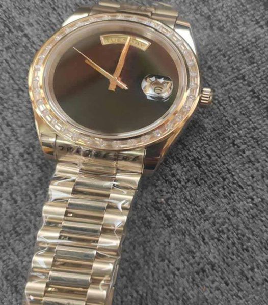 men quality wristwatches men's luxury mens watches sapphire glass 41mm diamond bezel silver gold stainless steel black dial automatic m, Slivery;brown
men quality wristwatches men's luxury mens watches sapphire glass 41mm diamond bezel silver gold stainless steel black dial automatic m, Slivery;brown