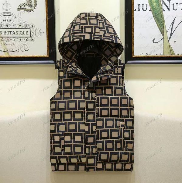 2022 new men's vest outdoor leisure sports loose and comfortable full printed letters ff thick hooded sleeveless cotton jacket for wome, Black;white
2022 new men's vest outdoor leisure sports loose and comfortable full printed letters ff thick hooded sleeveless cotton jacket for wome, Black;white
