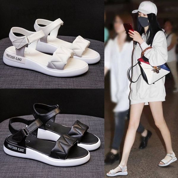 sandals designer 2022 summer new sandals women's flat bottomed thick casual student shoes ruffled beach shoesycrv, Black
sandals designer 2022 summer new sandals women's flat bottomed thick casual student shoes ruffled beach shoesycrv, Black