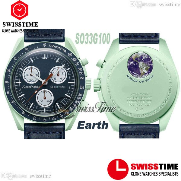 bioceramic moonswatch swiss quqrtz chronograph mens watch so33g100 mission to earth real green ceramic blue dial nylon with box satch super, Slivery;brown
bioceramic moonswatch swiss quqrtz chronograph mens watch so33g100 mission to earth real green ceramic blue dial nylon with box satch super, Slivery;brown