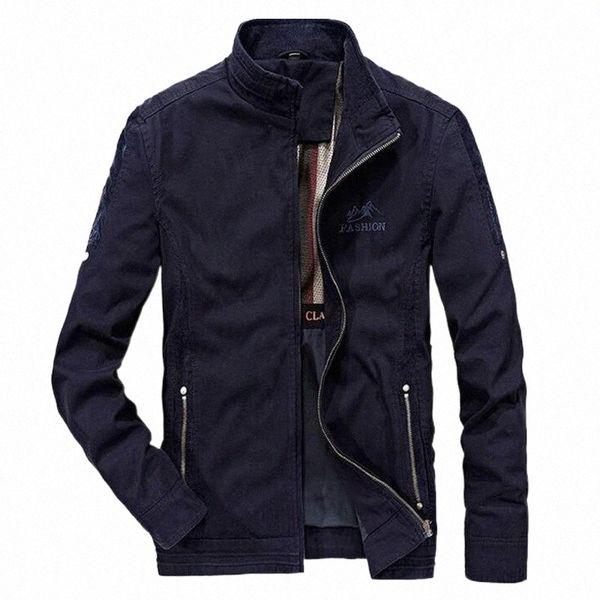men's jackets spring jacket men military denim casual stand collar pockets loose overcoat hombre jaqueta masculina i8iv#, Black;brown
men's jackets spring jacket men military denim casual stand collar pockets loose overcoat hombre jaqueta masculina i8iv#, Black;brown
