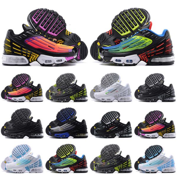 kids tn 3 plus shoes tuned trainers triple black wolf grey blanche white blue nebula sneakers size 28-35
kids tn 3 plus shoes tuned trainers triple black wolf grey blanche white blue nebula sneakers size 28-35