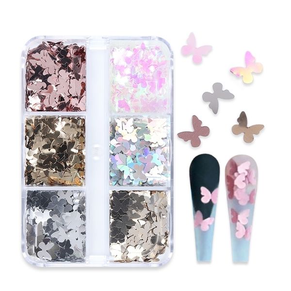 6mm nails sequins holographic glitter decorations manicure accessory kit laser design 3d nail charms ornaments 220708, Silver;gold
6mm nails sequins holographic glitter decorations manicure accessory kit laser design 3d nail charms ornaments 220708, Silver;gold