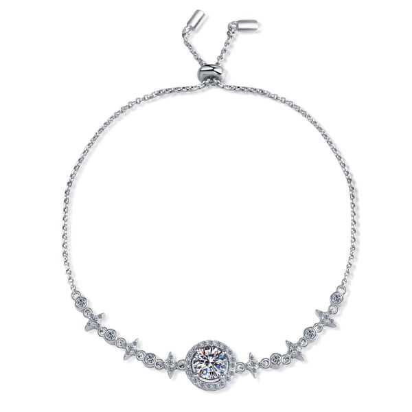 moissanite charm bracelets silver bracelet round bracelet lady classic bubble-plated pt950 gold-one-ct mozambique stone, Golden;silver
moissanite charm bracelets silver bracelet round bracelet lady classic bubble-plated pt950 gold-one-ct mozambique stone, Golden;silver