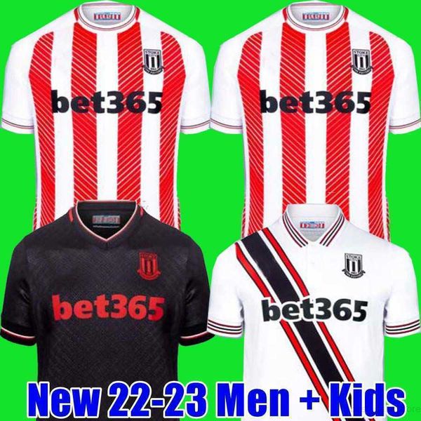 22 23 stoke city mikel campbell soccer jerseys smith fletcher powell brown clucas home kits 2022 2023 baker men kids kit football shirts, Black;yellow
22 23 stoke city mikel campbell soccer jerseys smith fletcher powell brown clucas home kits 2022 2023 baker men kids kit football shirts, Black;yellow
