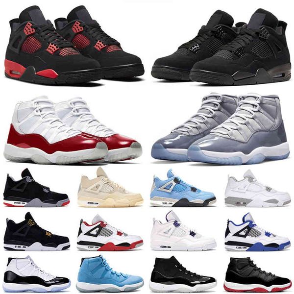 jordns jumpman j4 11 mens basketball shoes 4s red thunder black cat 11s cool grey cherry men womens trainers outdoor sports sneakers chaussu
jordns jumpman j4 11 mens basketball shoes 4s red thunder black cat 11s cool grey cherry men womens trainers outdoor sports sneakers chaussu