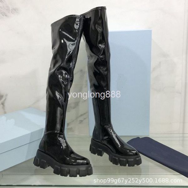 boots winter gear thick bottom over knee boots round head uniform black martin fashion
boots winter gear thick bottom over knee boots round head uniform black martin fashion