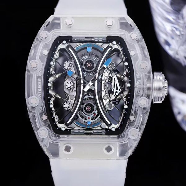 men's luxury automatic watch sapphire mirror 904l stainless steel strap waterproof high-quality multifunctional transparent watch, Slivery;brown
men's luxury automatic watch sapphire mirror 904l stainless steel strap waterproof high-quality multifunctional transparent watch, Slivery;brown