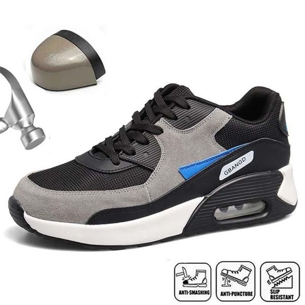 men's work safety shoes steel toe work sneakers anti-smashing anti-puncture work boots industrial construction boots 220809, Black;brown
men's work safety shoes steel toe work sneakers anti-smashing anti-puncture work boots industrial construction boots 220809, Black;brown