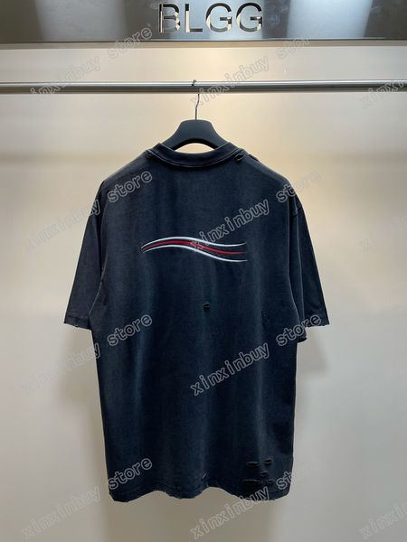 22ss men designers t shirts destroyed paris sea wave embroidery short sleeve crew neck streetwear black xinxinbuy xs, White;black
22ss men designers t shirts destroyed paris sea wave embroidery short sleeve crew neck streetwear black xinxinbuy xs, White;black