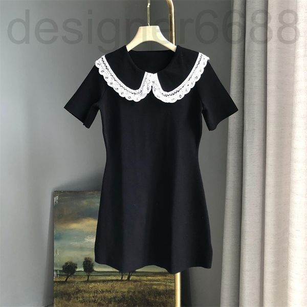casual dresses designer doll neck knitted dress women's 22 summer french temperament black waist closing thin a-line skirt kjb2, Black;gray
casual dresses designer doll neck knitted dress women's 22 summer french temperament black waist closing thin a-line skirt kjb2, Black;gray