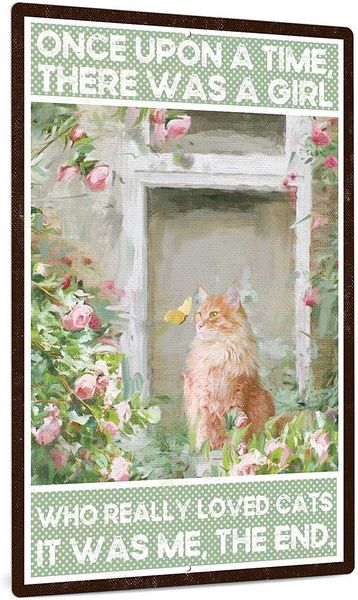 mainecoon sign, once upon a time there was a girl who really loved cats sign, retro wall art decor, 12x8 inches aluminum metal
mainecoon sign, once upon a time there was a girl who really loved cats sign, retro wall art decor, 12x8 inches aluminum metal