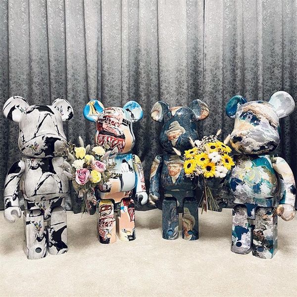 new violent bear tide brand bearbrick hand-made building block bear ornaments earth mars moon tide decoration gifts 28cm scheduled333t
new violent bear tide brand bearbrick hand-made building block bear ornaments earth mars moon tide decoration gifts 28cm scheduled333t