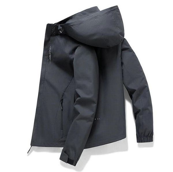spring autumn jacket for men fashion windbreaker hooded coat men's cargo windproof sportswear jacket 2022 brand new clothes, Black;brown
spring autumn jacket for men fashion windbreaker hooded coat men's cargo windproof sportswear jacket 2022 brand new clothes, Black;brown