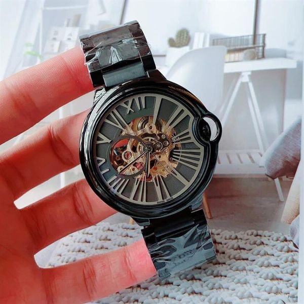 luxury fashion famous watches mens mechanical ss 2813 automatic movement watch sports men hollow skeleton designer wristwatches307m, Slivery;brown
luxury fashion famous watches mens mechanical ss 2813 automatic movement watch sports men hollow skeleton designer wristwatches307m, Slivery;brown