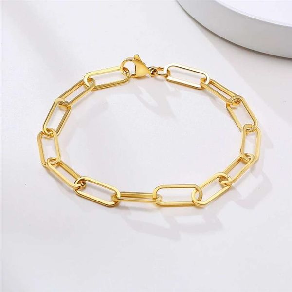 dainty adjustable 316l stainls steel 14k gold plated waterproof and never tarnish jewelry paperclip chain bracelet for women254j, Golden;silver
dainty adjustable 316l stainls steel 14k gold plated waterproof and never tarnish jewelry paperclip chain bracelet for women254j, Golden;silver