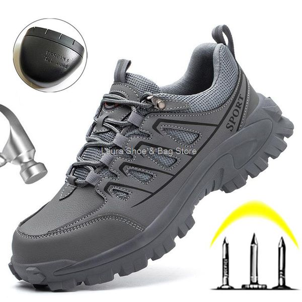 new men safety shoes steel toe work boots rubber anti-slip working shoes male industrial work safety boots for man safety shoes, Black;brown
new men safety shoes steel toe work boots rubber anti-slip working shoes male industrial work safety boots for man safety shoes, Black;brown