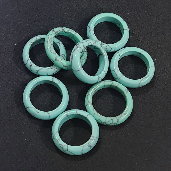 men 6mm band green turquoise stone ring bulk thin smooth anxiety relief jewelry, Silver
men 6mm band green turquoise stone ring bulk thin smooth anxiety relief jewelry, Silver