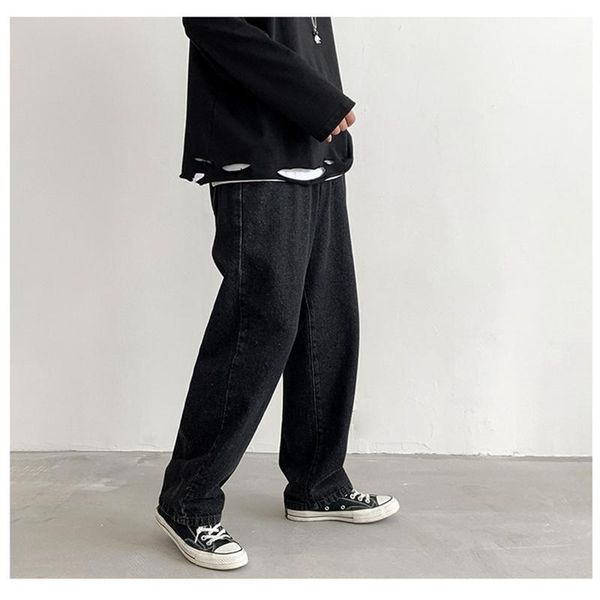 men's jeans men's pants casual vintage baggy clothing straight leg trousers korean fashion man streetwear harajuku oversize pantsm, Blue
men's jeans men's pants casual vintage baggy clothing straight leg trousers korean fashion man streetwear harajuku oversize pantsm, Blue