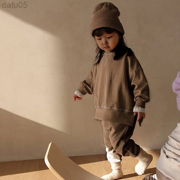 koreaanse baby kleding sets kinderen jongens meisjes lente herfst losse casual trainingspak truien hoodies broek 2 stuks set kids l220808, White
koreaanse baby kleding sets kinderen jongens meisjes lente herfst losse casual trainingspak truien hoodies broek 2 stuks set kids l220808, White
