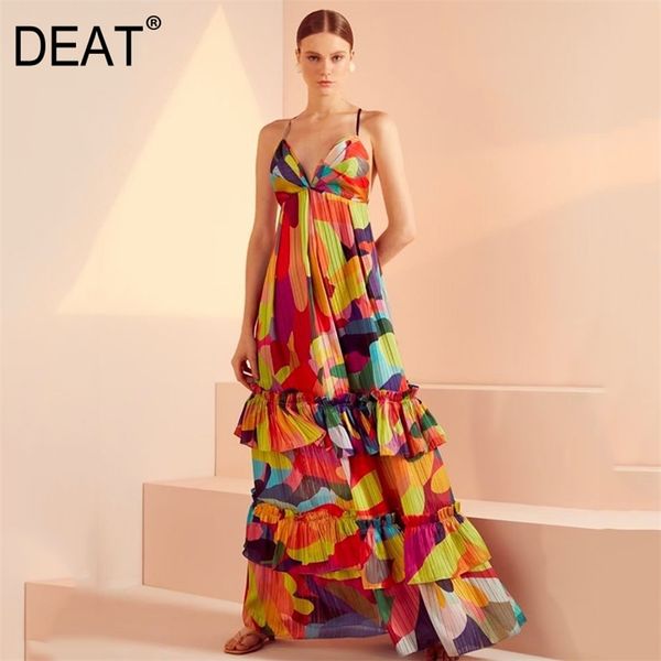 deat women color printing ruffles backless sling dress new strapless sleeveless loose fit fashion summer 7d00799 210428, Black;gray
deat women color printing ruffles backless sling dress new strapless sleeveless loose fit fashion summer 7d00799 210428, Black;gray
