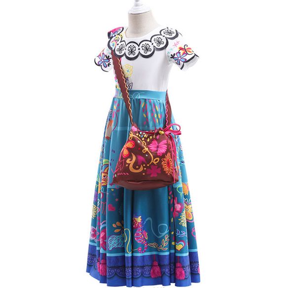 magic house dress children cosplay party dresses summer kids performance clothes girls princess clothing q7066, Red;yellow
magic house dress children cosplay party dresses summer kids performance clothes girls princess clothing q7066, Red;yellow