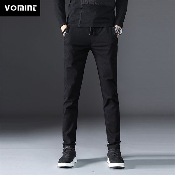 vomint mens pants solid color pants casual business fit body stretch trousers men's pant cotton trousers 201128, Black
vomint mens pants solid color pants casual business fit body stretch trousers men's pant cotton trousers 201128, Black