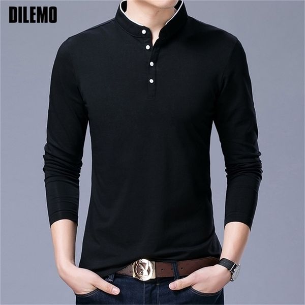 sell fashion brand clothing polo shirt mens long sleeve slim fit boys mandarin colla polos casual men's clothing 220421, White;black
sell fashion brand clothing polo shirt mens long sleeve slim fit boys mandarin colla polos casual men's clothing 220421, White;black