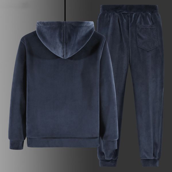 super warm tracksuits winter men set velvet thick two pieces set winter fleece mens track suit jacketpants fathers gift 201204, Gray
super warm tracksuits winter men set velvet thick two pieces set winter fleece mens track suit jacketpants fathers gift 201204, Gray