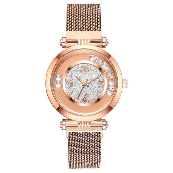luxury fashion magnetic buckle watch ladies quality digital quartz watch stainless steel mesh strap ladies watch fashion accessories, Slivery;brown
luxury fashion magnetic buckle watch ladies quality digital quartz watch stainless steel mesh strap ladies watch fashion accessories, Slivery;brown