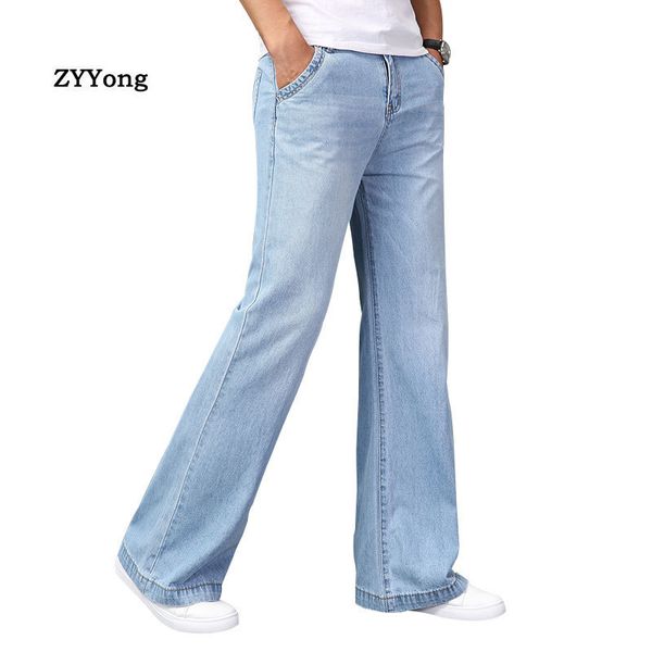 retro men s flare jeans pants bell bottom blue black loose large size classic fashion casual comfortable boot cut denim trousers 220719, White;black
retro men s flare jeans pants bell bottom blue black loose large size classic fashion casual comfortable boot cut denim trousers 220719, White;black