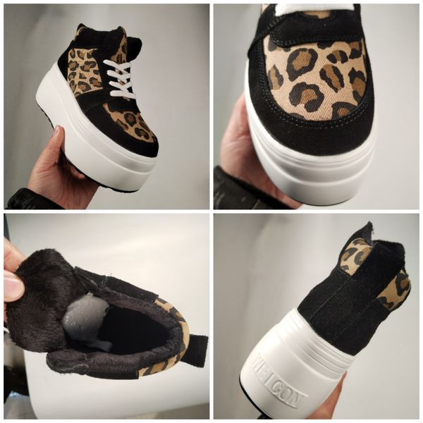 8cm platform wedge sneakers shoes women high leopard print women casual shoes fashion sneakers spring warm fur winter, Black;yellow
8cm platform wedge sneakers shoes women high leopard print women casual shoes fashion sneakers spring warm fur winter, Black;yellow