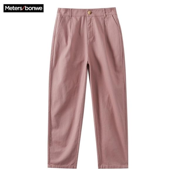 metersbonwe spring casual pants fashion wild trend loose ladies carrot pants handsome solid color pants 201228, Black;white
metersbonwe spring casual pants fashion wild trend loose ladies carrot pants handsome solid color pants 201228, Black;white
