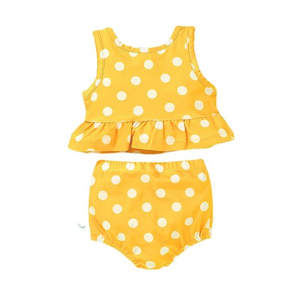 summer swimsuit girls two-pieces kid swimwear dot fruit dinosaur printed vest shorts brief baby beach bikini clothes, Blue
summer swimsuit girls two-pieces kid swimwear dot fruit dinosaur printed vest shorts brief baby beach bikini clothes, Blue