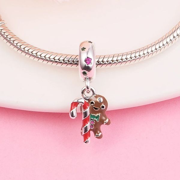 christmas s925 jewelry gingerbread man dangle charm 925 sterling silver bead fit pandora bracelet beads jewellry making diy for women, Black
christmas s925 jewelry gingerbread man dangle charm 925 sterling silver bead fit pandora bracelet beads jewellry making diy for women, Black