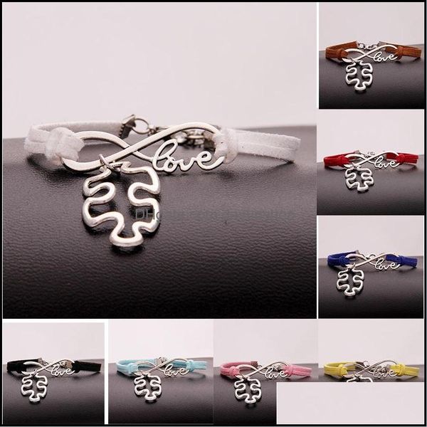 charm bracelets jewelry autism awareness puzzle piece infinity love wish veet rope wrap bangle for women m dhnue, Golden;silver
charm bracelets jewelry autism awareness puzzle piece infinity love wish veet rope wrap bangle for women m dhnue, Golden;silver